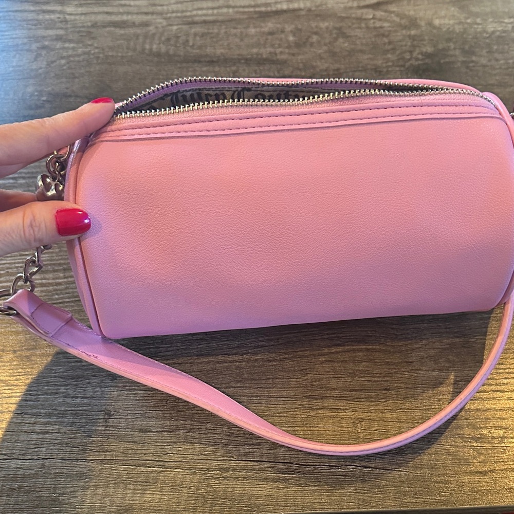 💅🏻💓NWOT Iconic 2000's Juicy Couture Pink Ruched Hand Bag - Picture 5 of 6